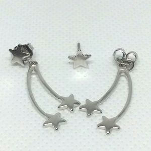 AVON Vintage SHOOTING STAR 2 way stud or dangle Earrings